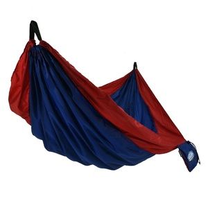 NWT Equip One Person Travel Hammock - Red & Navy